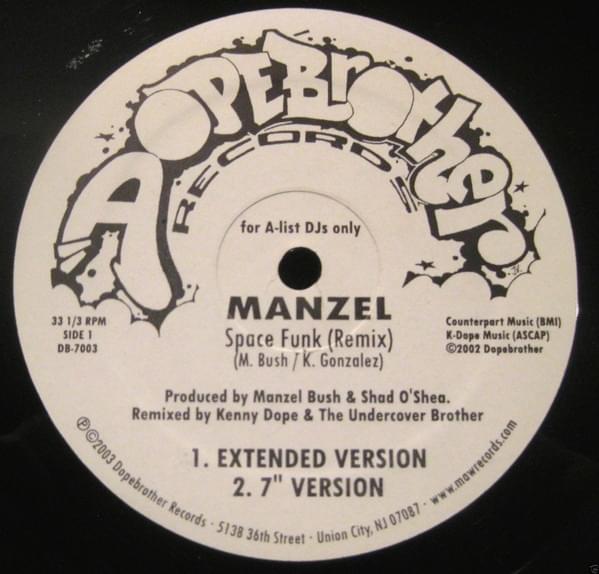 Space Funk (Dopebrother 12 Inch Remix) by Manzel