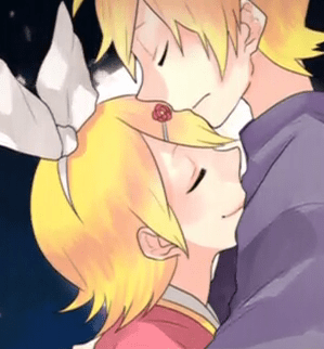 Album cover art for "竹取オーバーナイトセンセーション (Taketori Overnight Sensation)" by HoneyWorks & 鏡音レン (Kagamine Len) & 鏡音リン (Kagamine Rin)