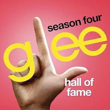 Album cover art for "Hall of Fame" by Glee Cast