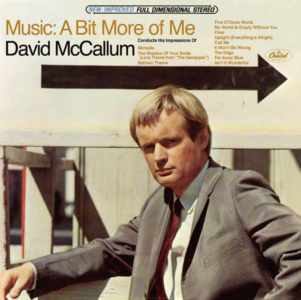 Album cover art for "The Edge" by David McCallum