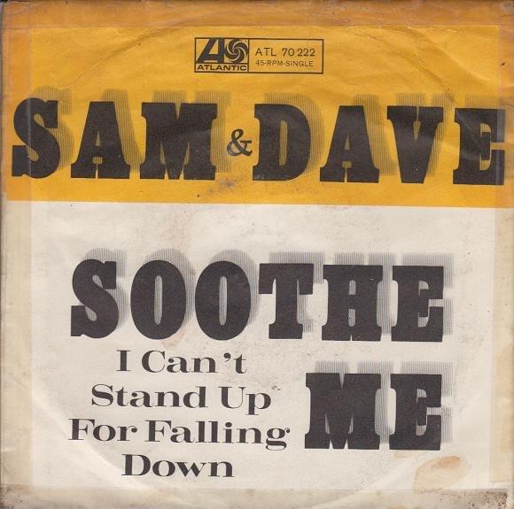 Album cover art for "Soothe Me" by Sam & Dave