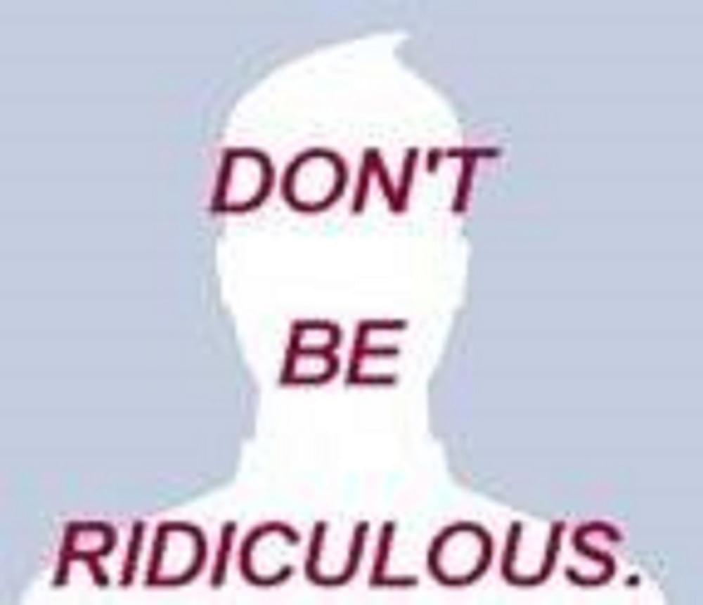 Album cover art for "Don’t Be Ridiculous" by R. Stevie Moore