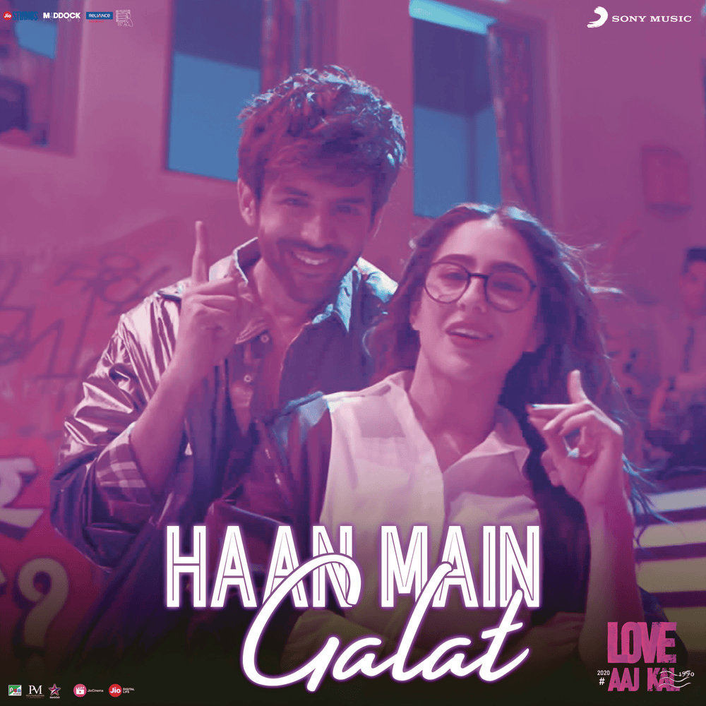 Album cover art for "Haan Main Galat" by Arijit Singh