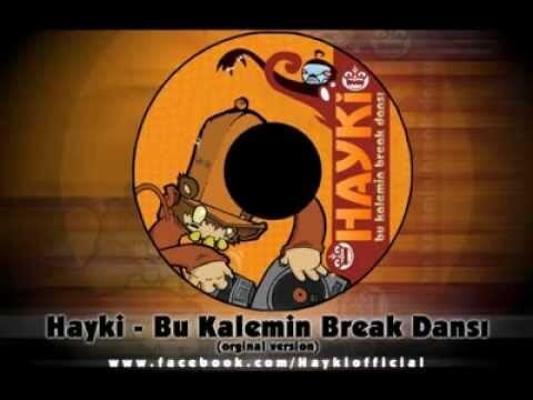 Album cover art for "Bu Kalemin Break Dansı (Dark Mix)" by Hayki