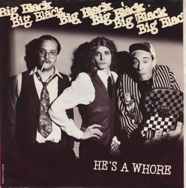 Album cover art for "He’s a Whore" by Big Black