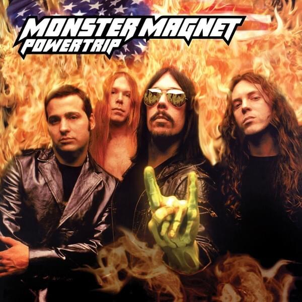 Album cover art for "Powertrip" by Monster Magnet