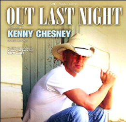 Album cover art for "Out Last Night" by Kenny Chesney