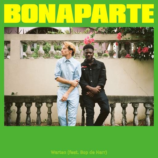 Album cover art for "Warten" by Bonaparte & Bop de Narr