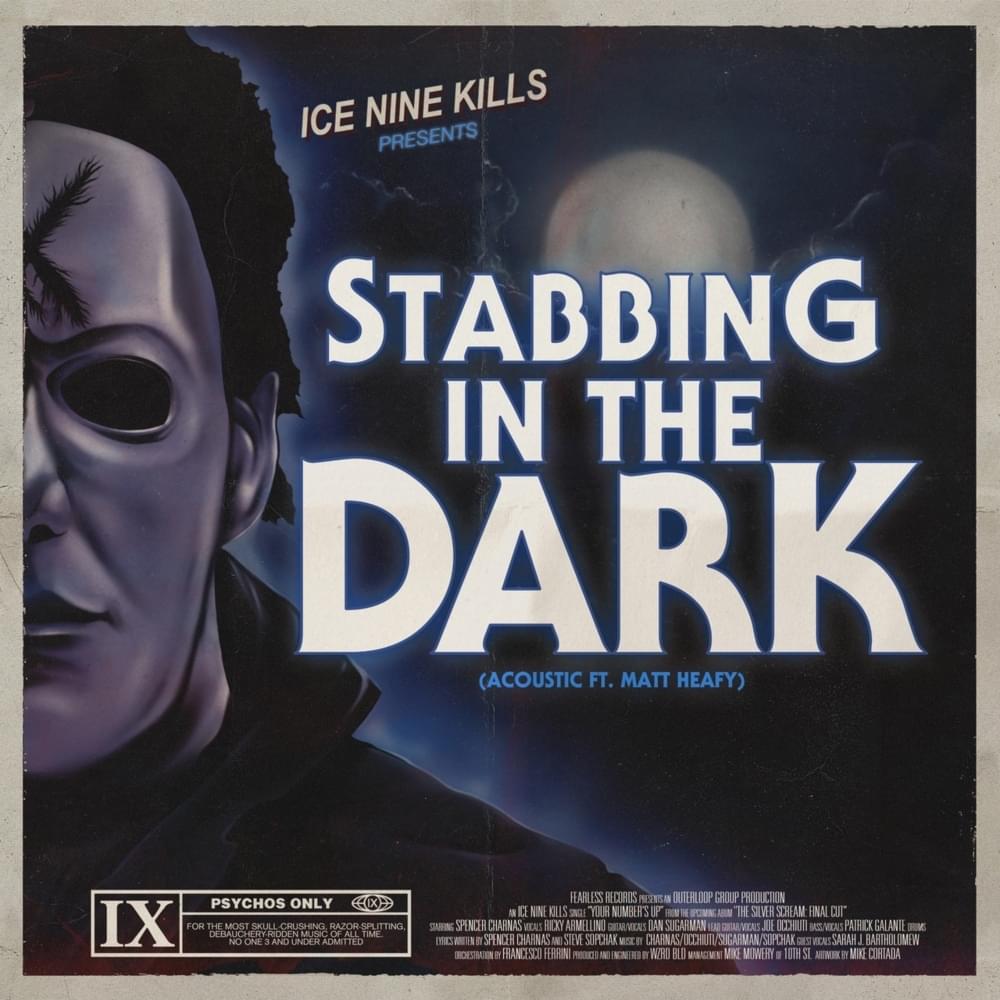 Album cover art for "Stabbing in the Dark (Acoustic)" by Ice Nine Kills & Matthew K. Heafy