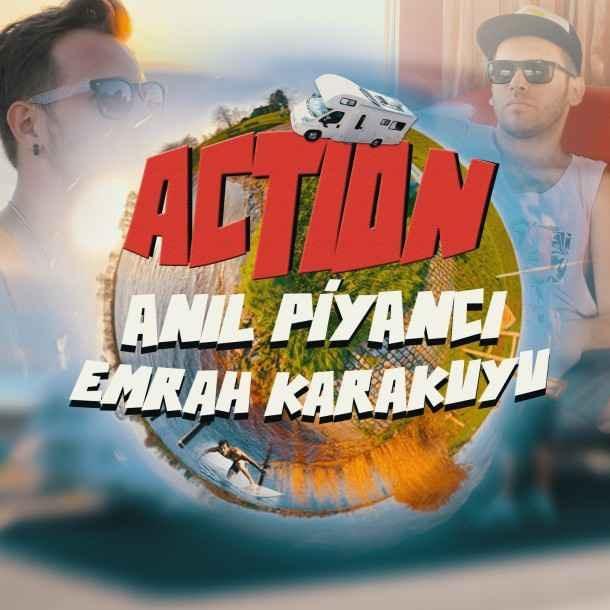 Album cover art for "Action" by Anıl Piyancı