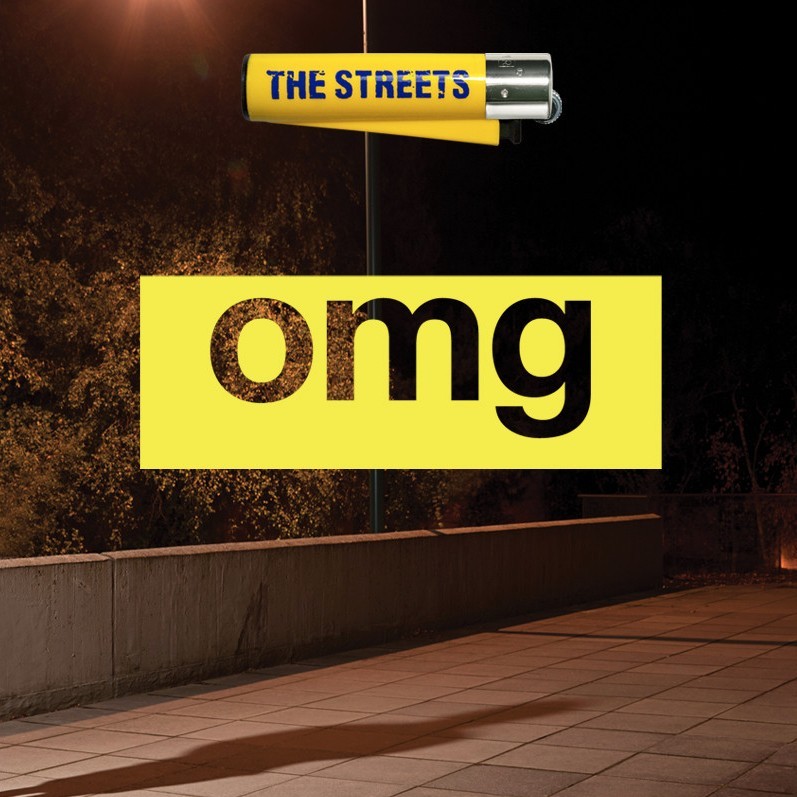 Album cover art for "OMG" by The Streets & Laura Vane