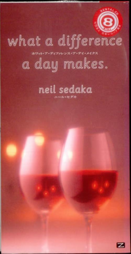 Album cover art for "What A Difference A Day Makes" by Neil Sedaka