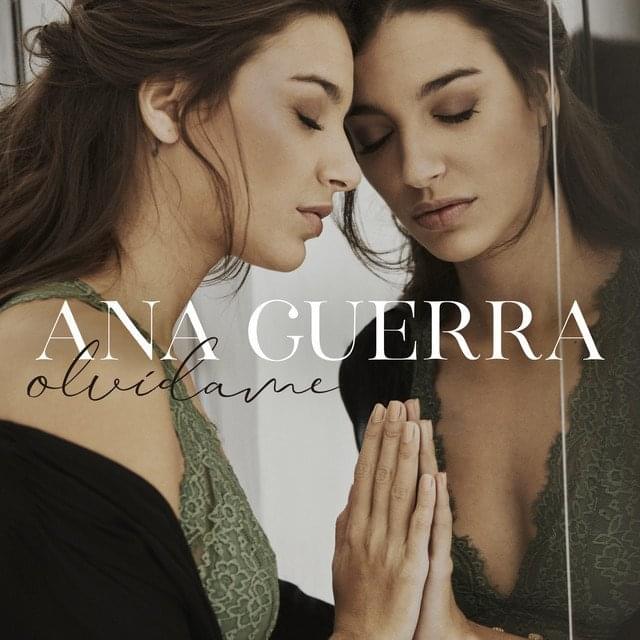 Album cover art for "Olvídame" by Ana Guerra