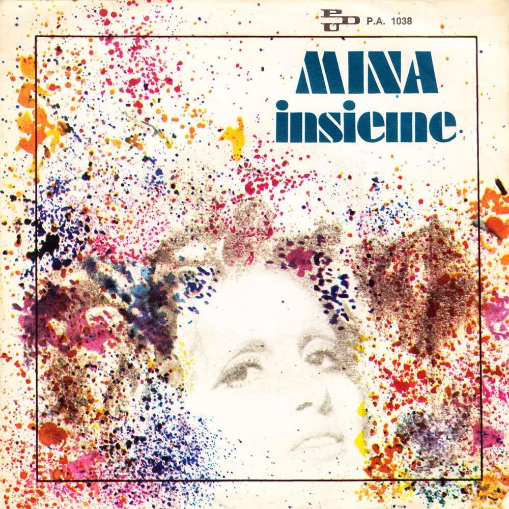 Album cover art for "Insieme" by Mina