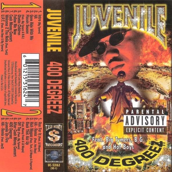Cover image for 400 Degreez (Original Cassette)