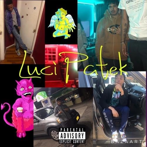 Album cover art for "Carry the Uzi" by Luci