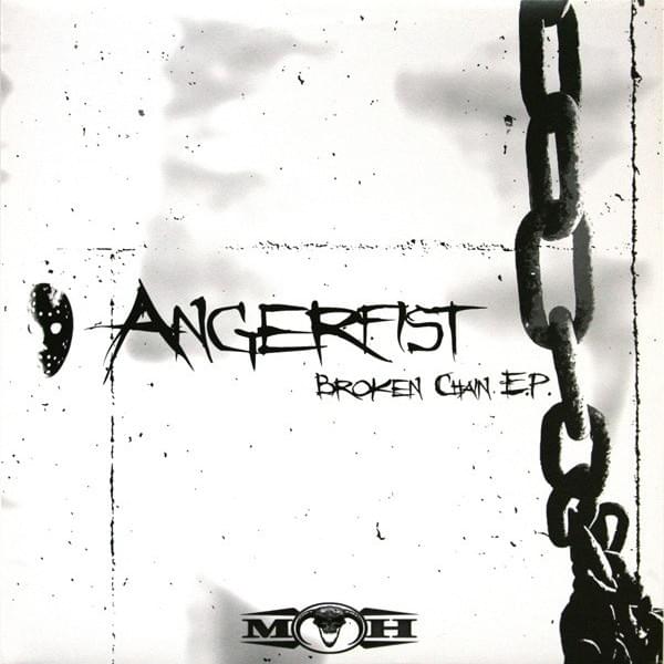 Album cover art for "Broken Chain" by Angerfist