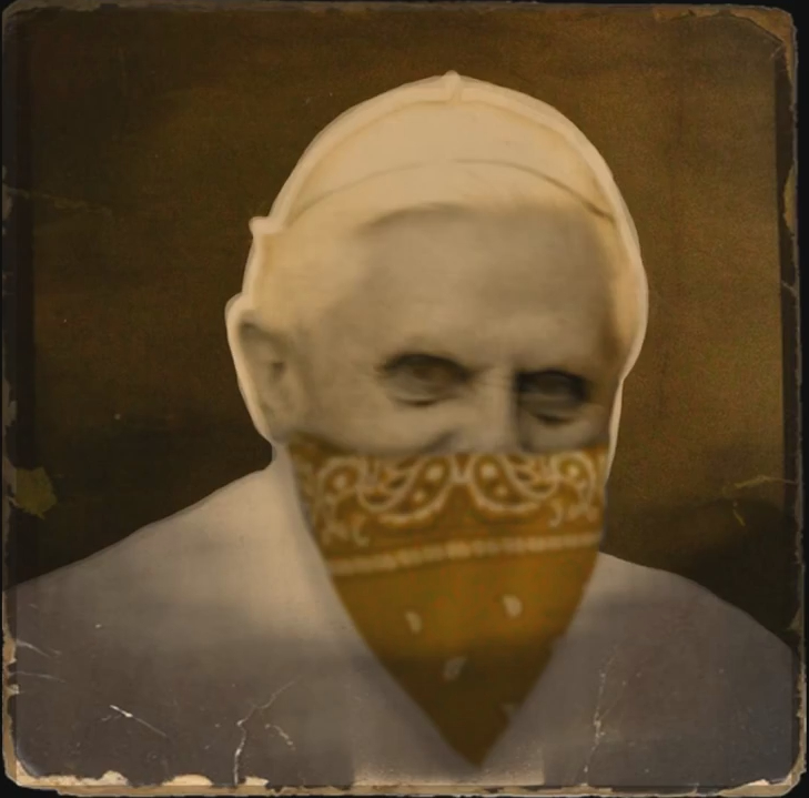 Album cover art for "Les caves" by Jean XVI