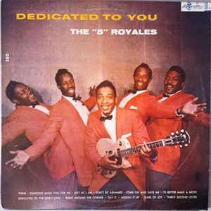 Album cover art for "Dedicated to the One I Love" by The “5” Royales