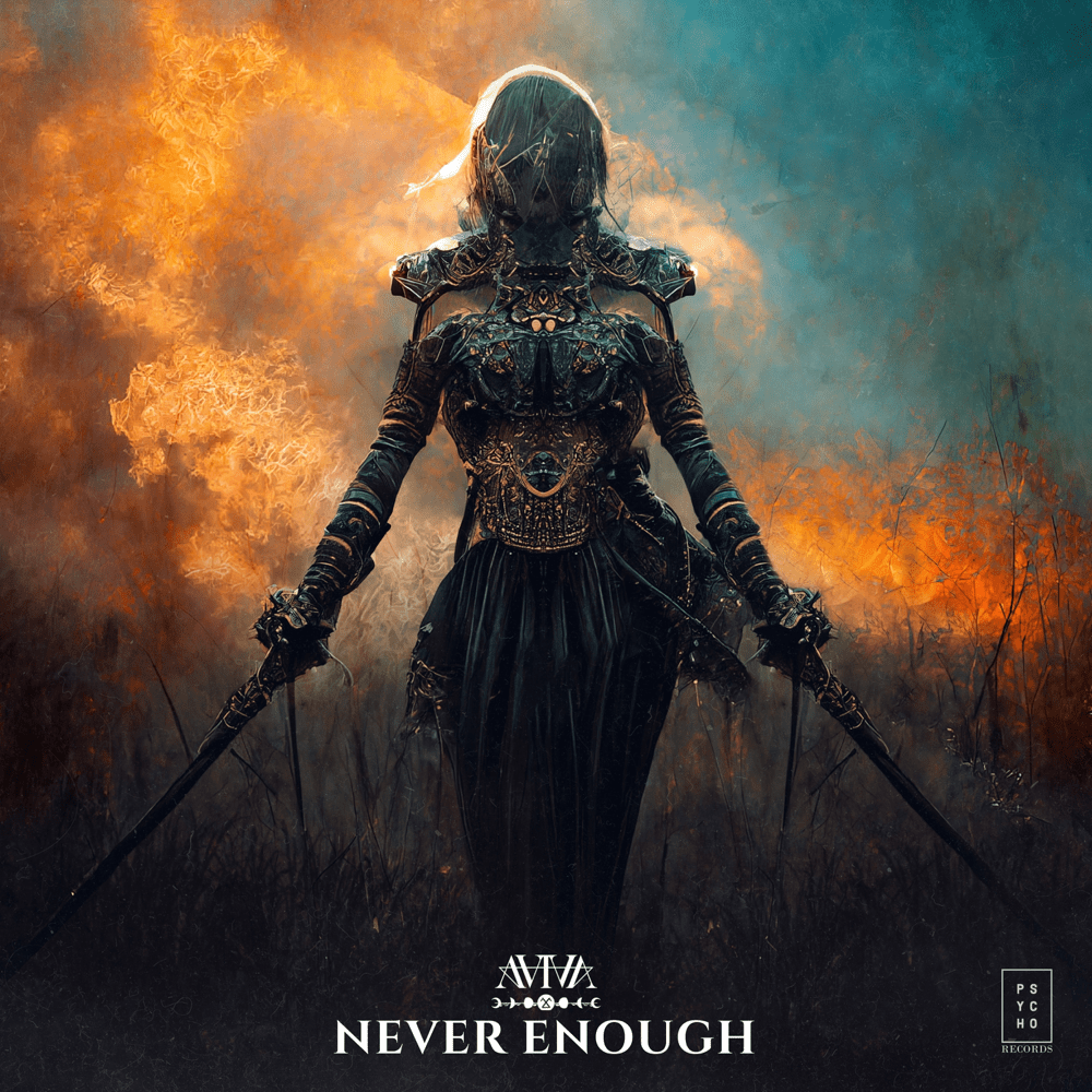 Album cover art for "Never Enough" by AViVA