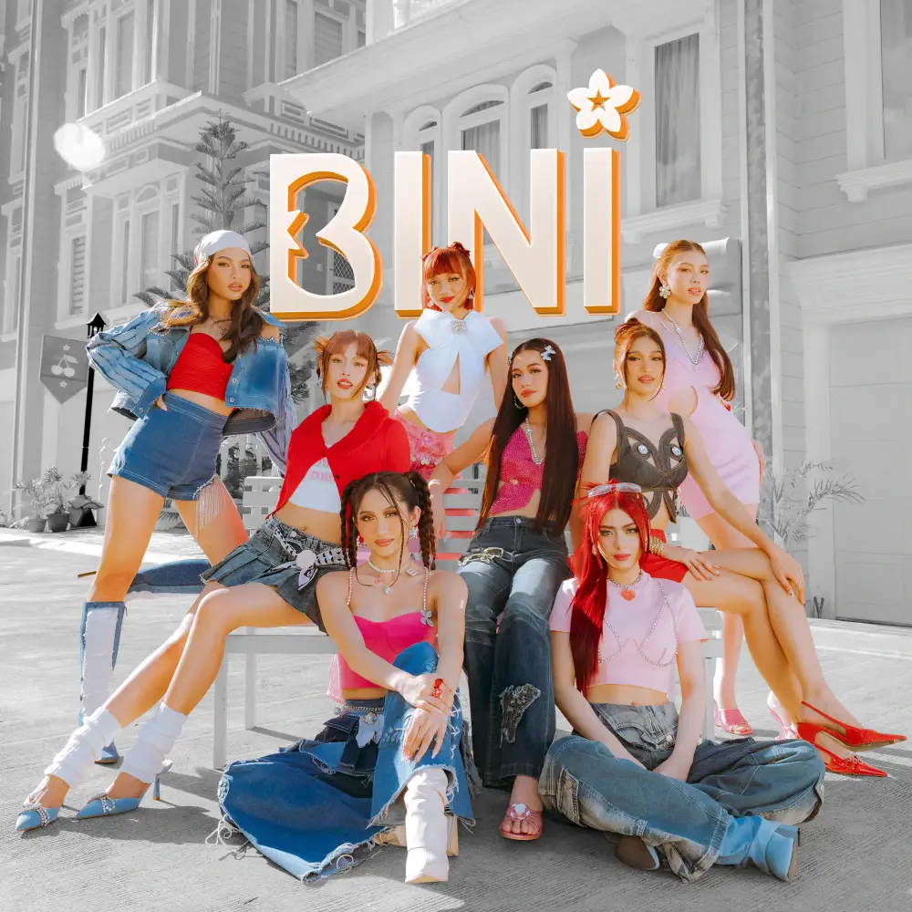 Album cover art for "Cherry On Top (Slowed + Reverb)" by BINI