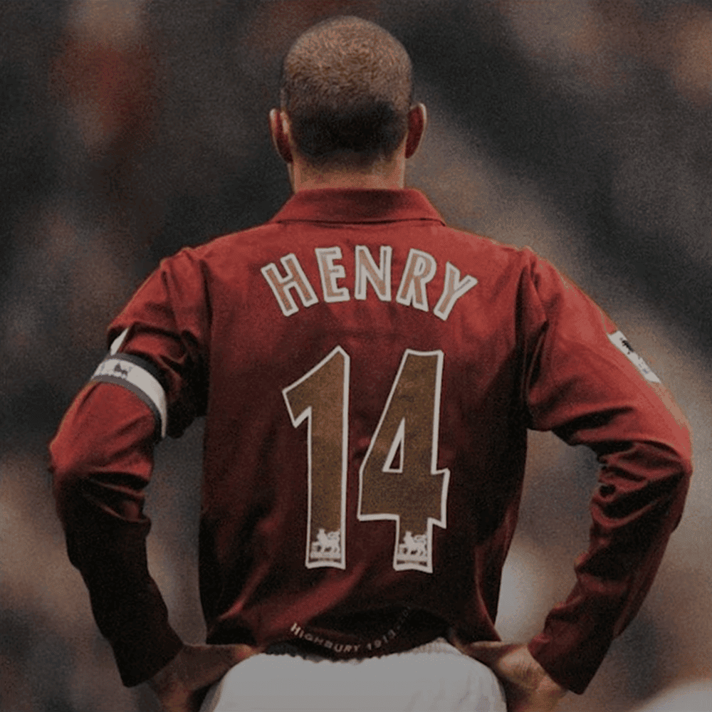 Album cover art for "THIERRY HENRY" by Şam