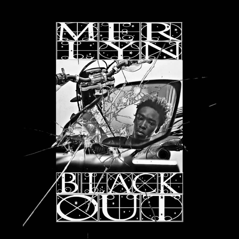 Album cover art for "BLACKOUT" by Merlyn Wood