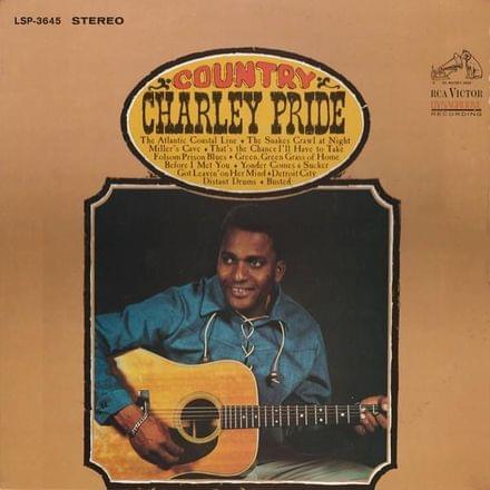 Album cover art for "Busted" by Charley Pride