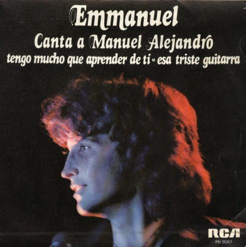 Album cover art for "Tengo Mucho Que Aprender De Tí" by Emmanuel
