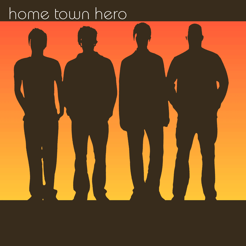 Album cover art for "Questions" by Home Town Hero
