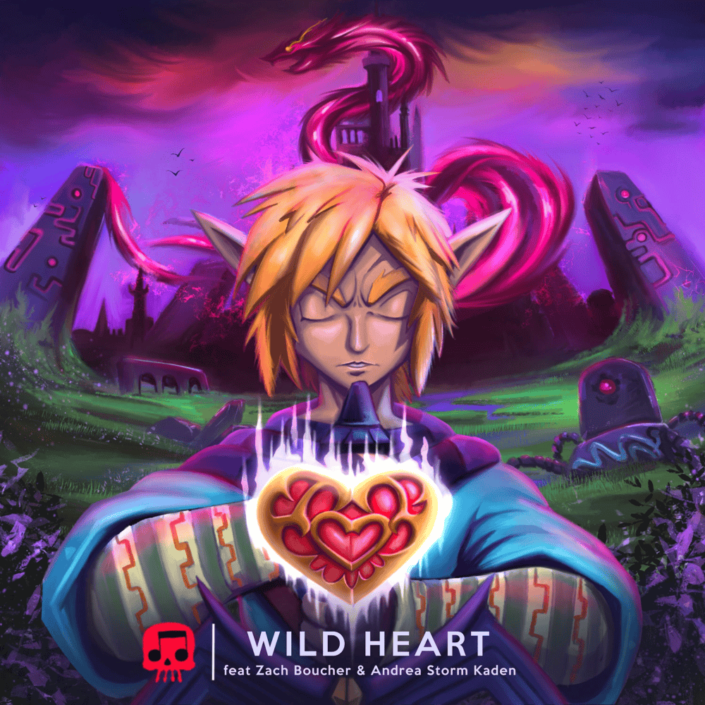 Album cover art for "Wild Heart" by JT Music & Zach B & Andrea Storm Kaden