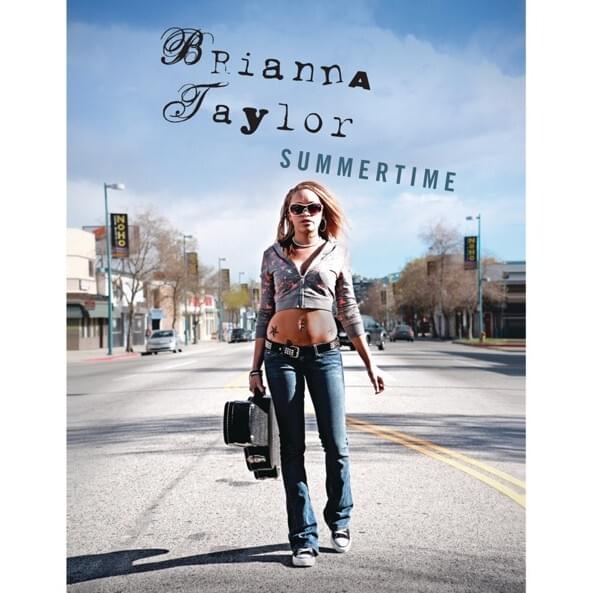 Album cover art for "Summertime" by Brianna Taylor