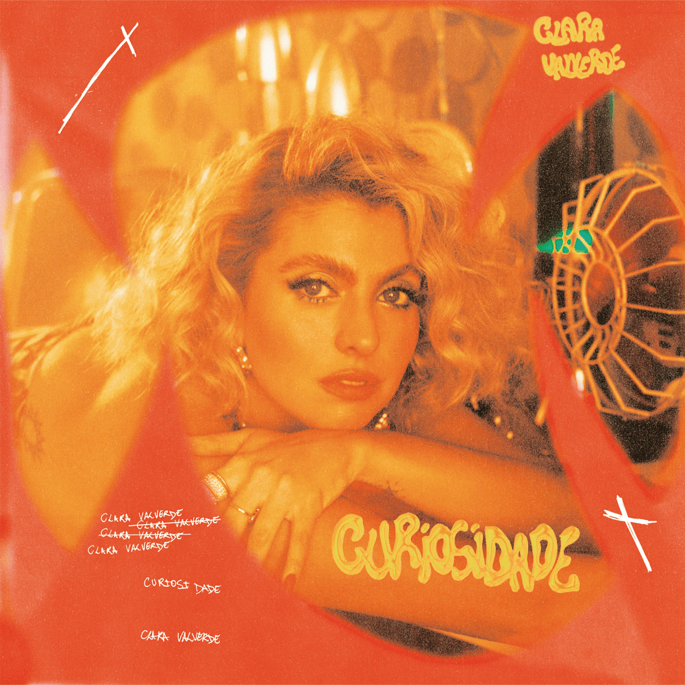 Album cover art for "curiosidade" by Clara Valverde