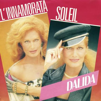 Album cover art for "Soleil" by Dalida