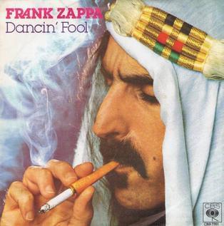Album cover art for "Dancin' Fool" by Frank Zappa