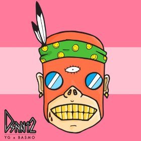 Album cover art for "Dino$aurer" by YOGUTTENE & HANDERRELINNI & JENNY SKAVLAND