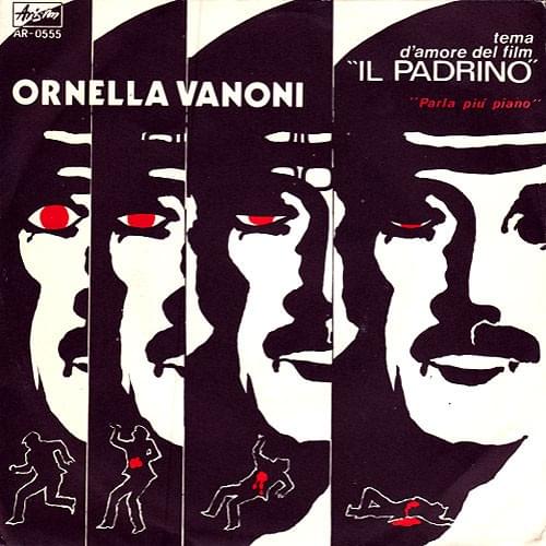 Album cover art for "Parla Più Piano (Il Padrino)" by Ornella Vanoni