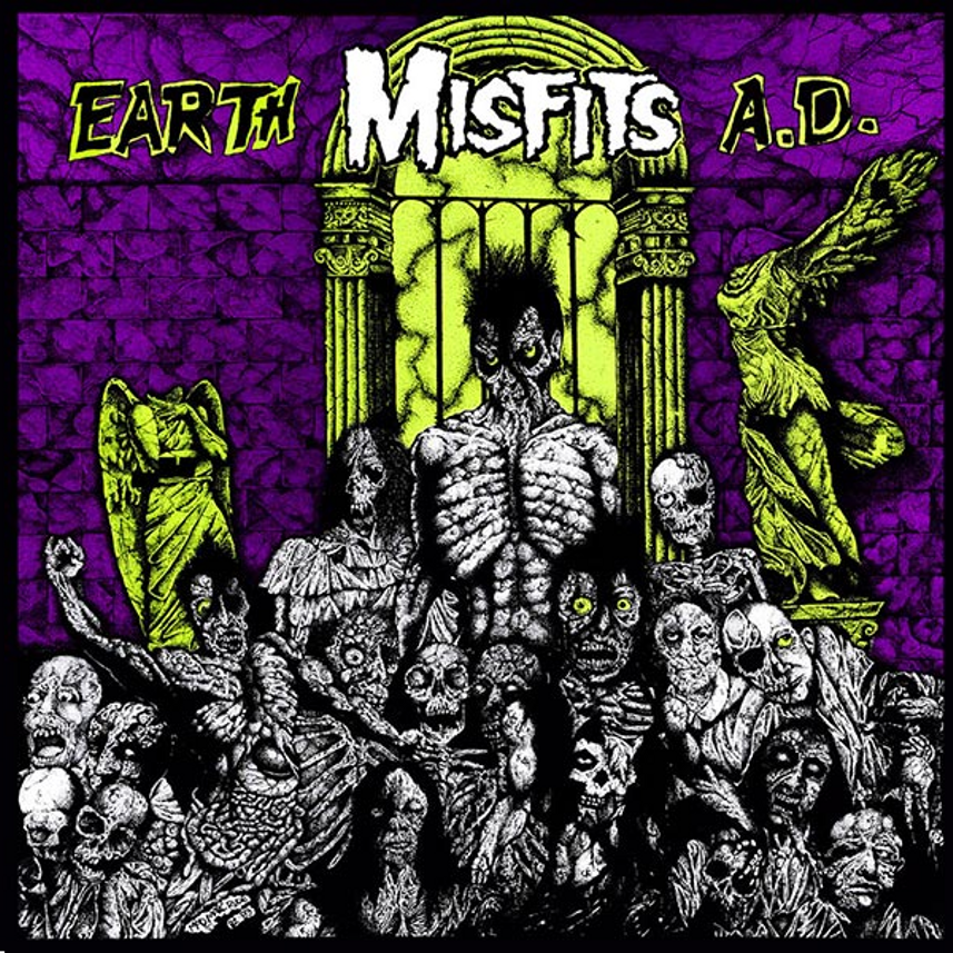 Album cover art for "Earth A.D." by Misfits