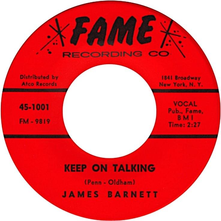 Keep On Talking by James Barnett