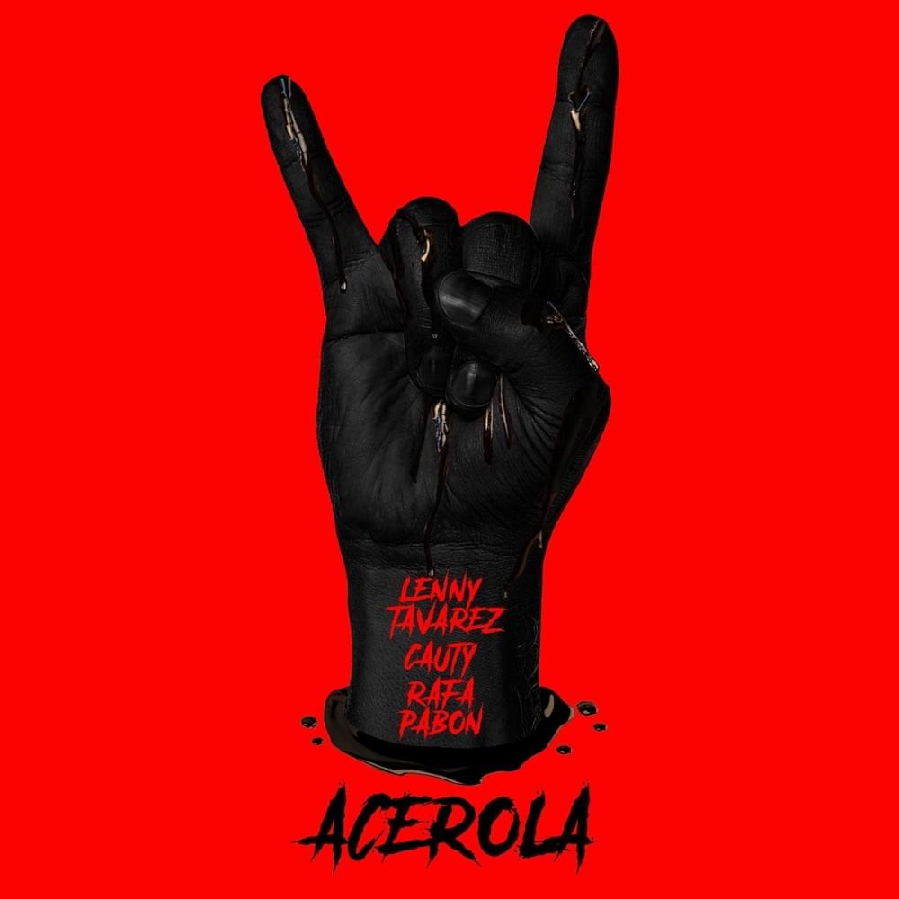 Album cover art for "Acerola" by Lenny Tavárez