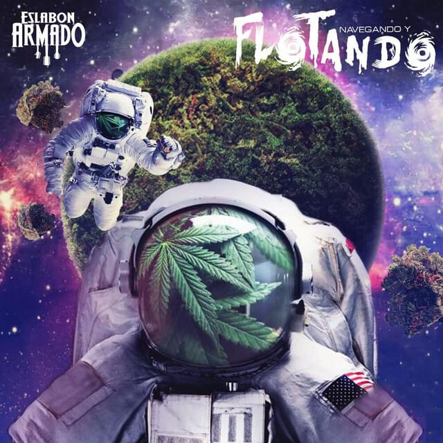 Album cover art for "Navegando y Flotando" by Eslabon Armado