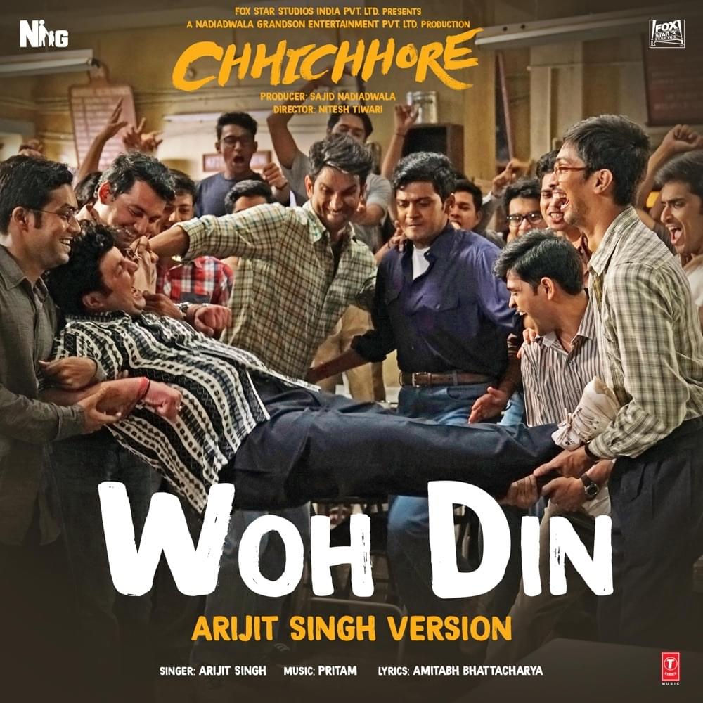 Album cover art for "Woh Din" by Arijit Singh