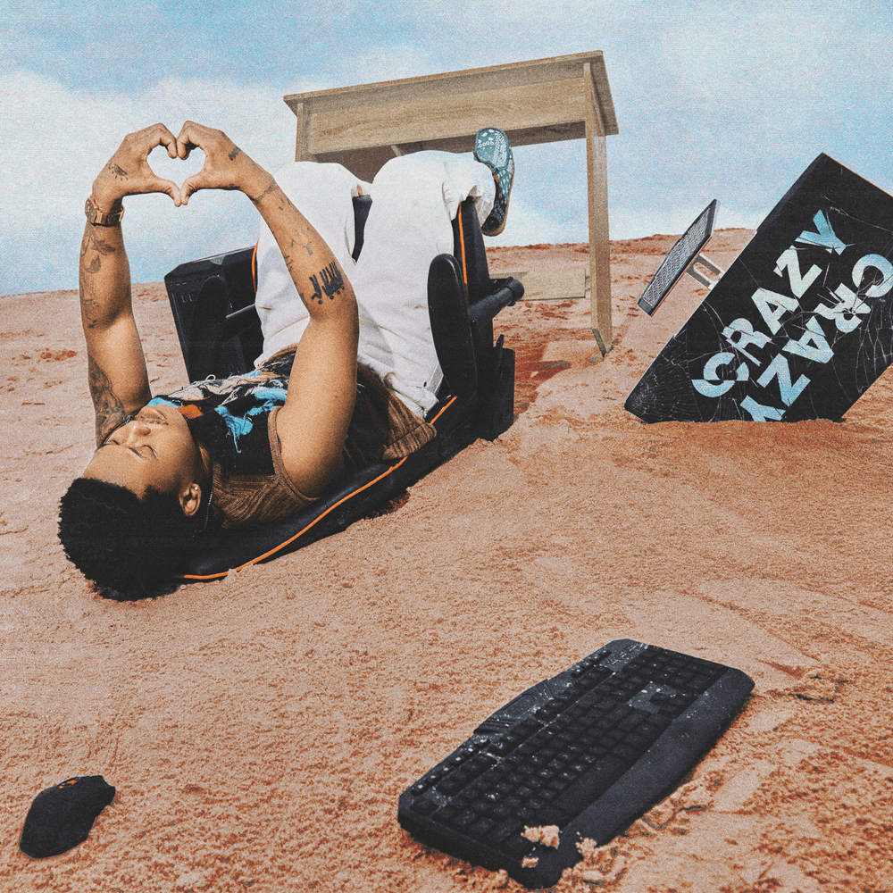 Album cover art for "Crazy Crazy" by Nasty C