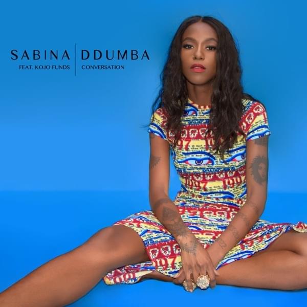 Album cover art for "Conversation" by Sabina Ddumba & Kojo Funds