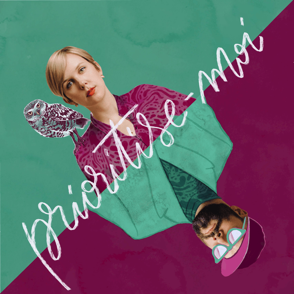 Album cover art for "Prioritise-moi" by Pomplamoose