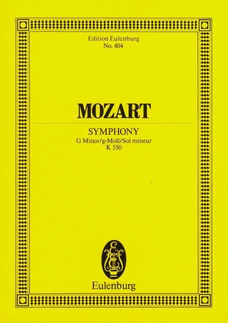 Album cover art for "Symphony No. 40 in G minor, K. 550" by Wolfgang Amadeus Mozart