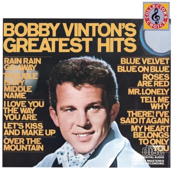Album cover art for "Over the Mountain (Across the Sea)" by Bobby Vinton