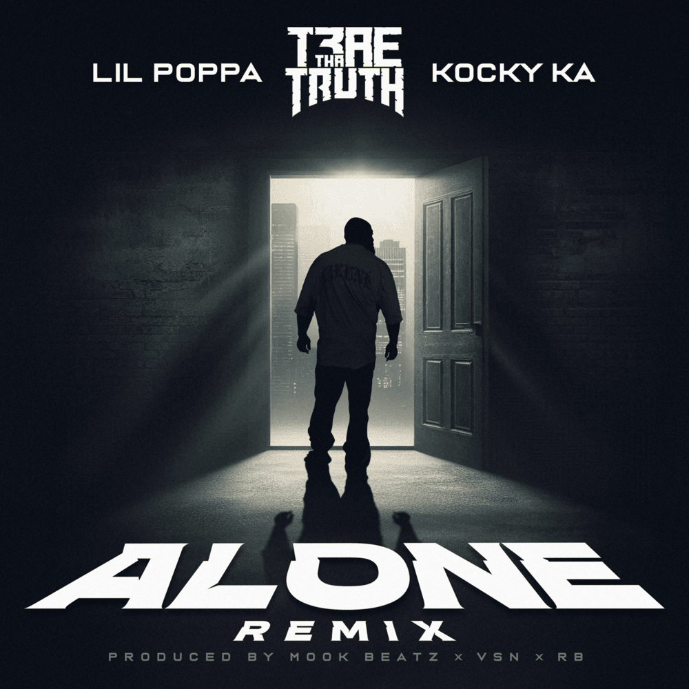 Album cover art for "Alone (Remix)" by Trae tha Truth