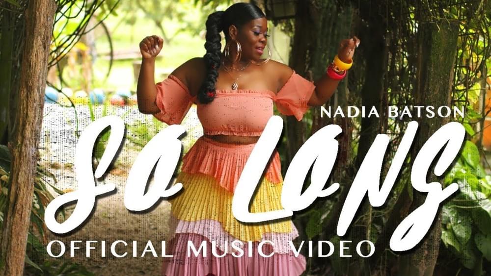 Album cover art for "So Long" by Nadia Batson
