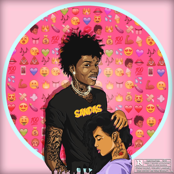 Album cover art for "Chit Chat" by Hoodrich Keem